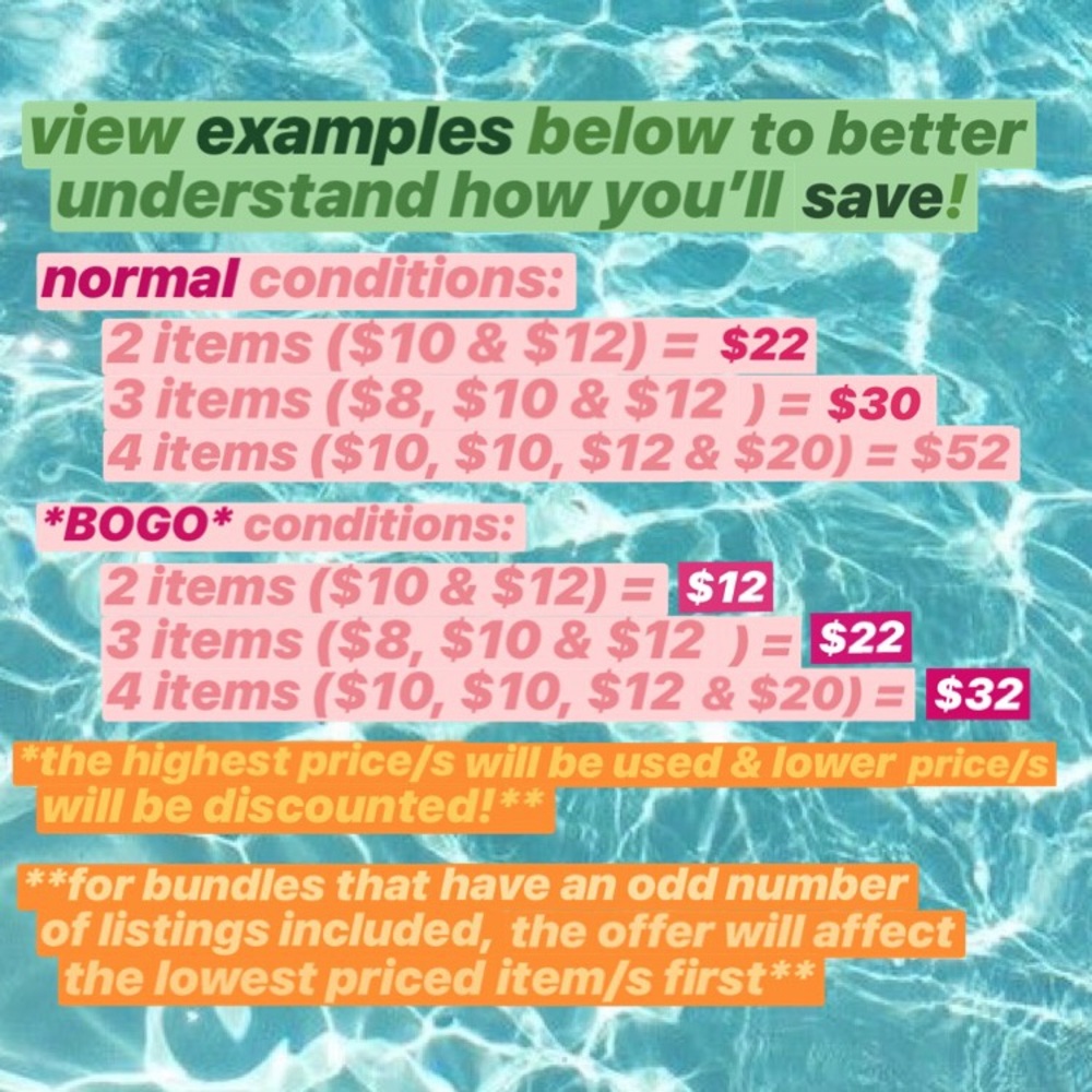 🔥BOGO DEAL BECAUSE IM MOVING!🔥